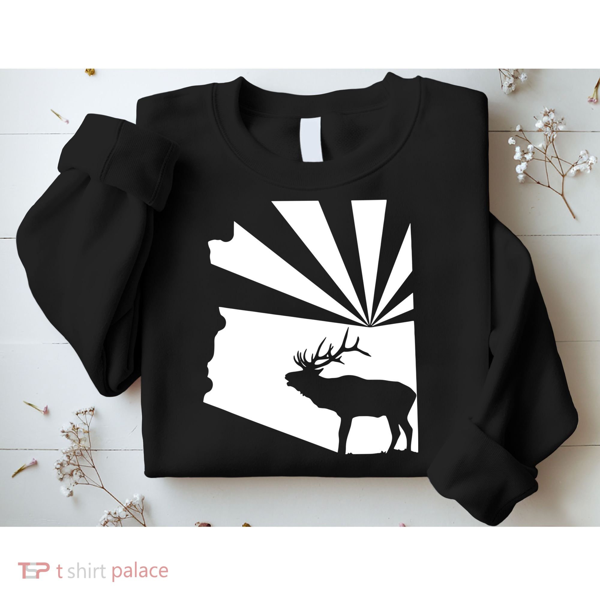 Arizona State Elk Hunting Sweatshirt