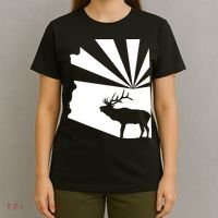 Arizona State Elk Hunting T-Shirt thumb 4