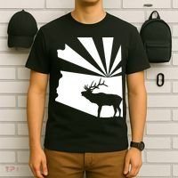 Arizona State Elk Hunting T-Shirt thumb 6