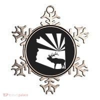 Arizona State Elk Hunting Ornament thumb 0