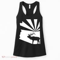 Arizona State Elk Hunting Women's Tank Top thumb 0