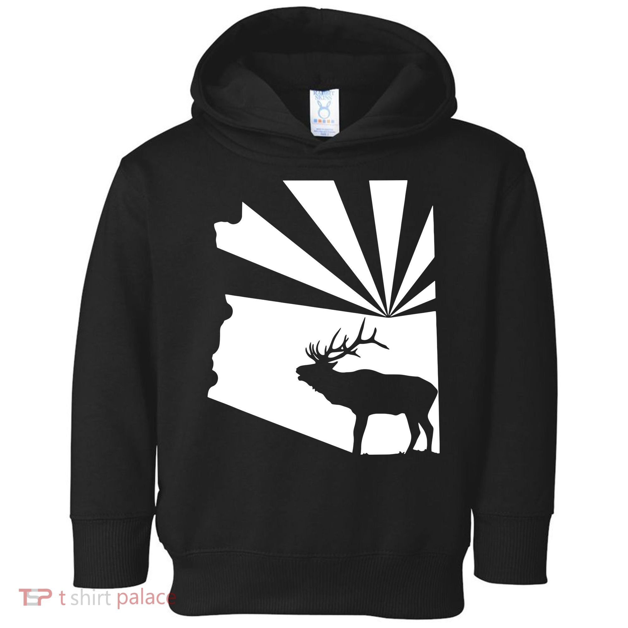Arizona State Elk Hunting Toddler Hoodie