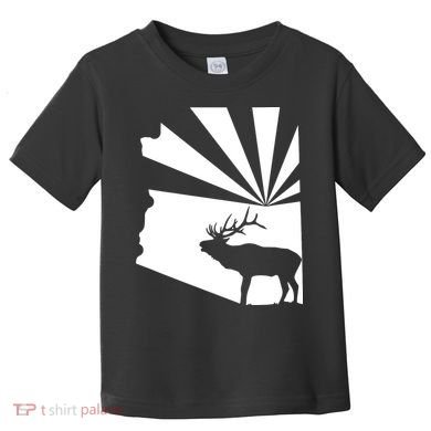 Arizona State Elk Hunting Toddler T-Shirt