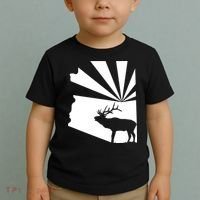 Arizona State Elk Hunting Toddler T-Shirt thumb 2