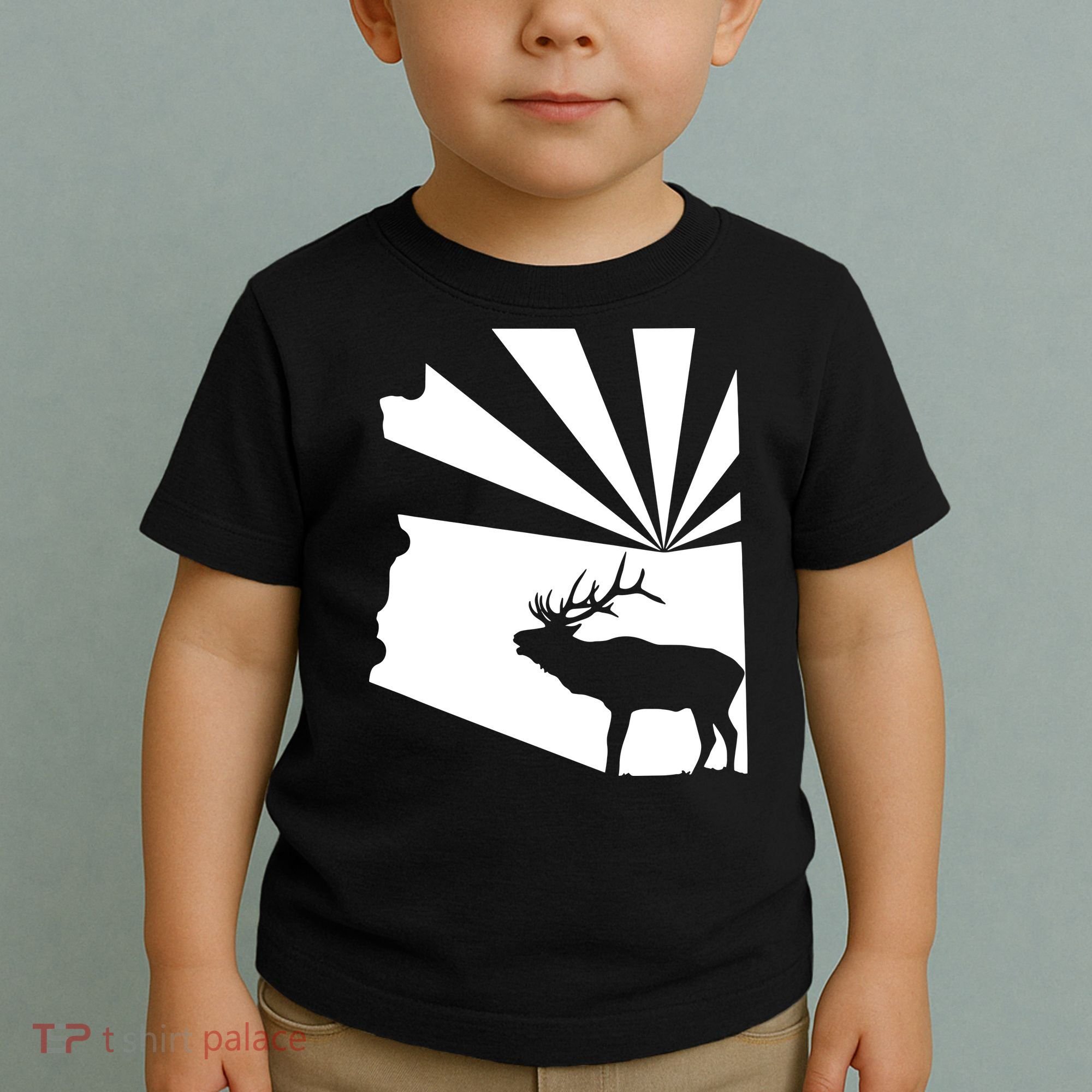 Arizona State Elk Hunting Toddler T-Shirt