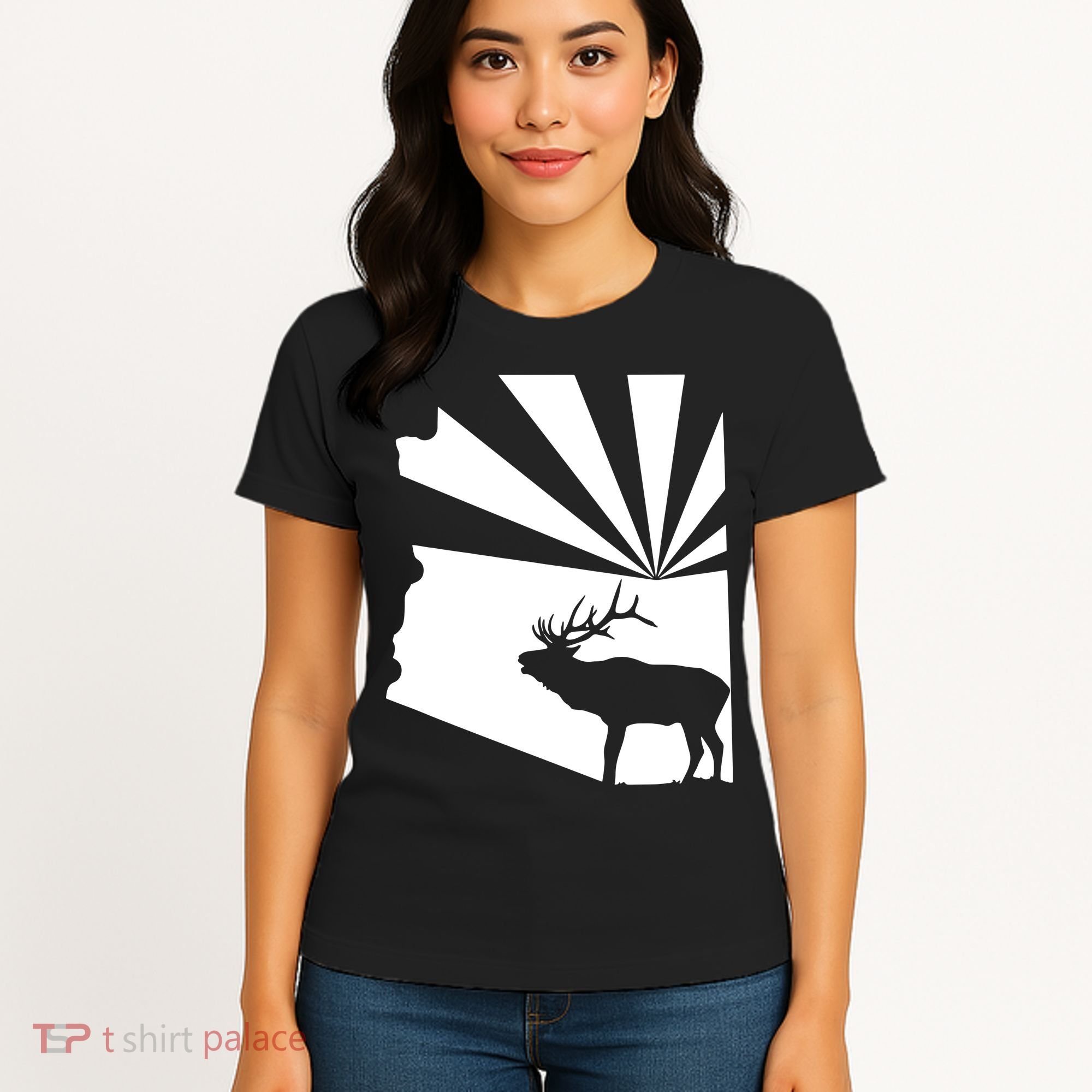 Arizona State Elk Hunting Women's T-Shirt