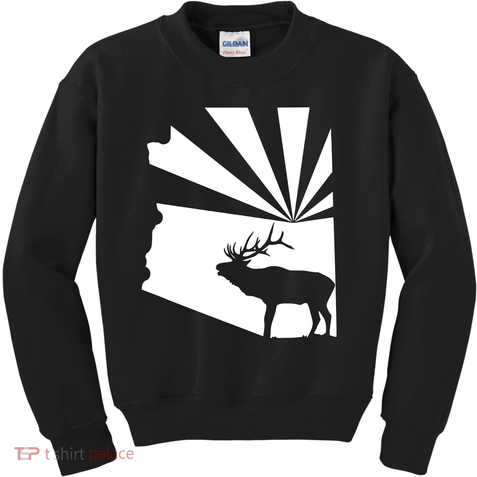 Arizona State Elk Hunting Kids Sweatshirt
