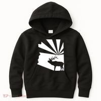 Arizona State Elk Hunting Kids Hoodie thumb 0