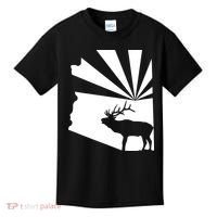 Arizona State Elk Hunting Kids T-Shirt thumb 0