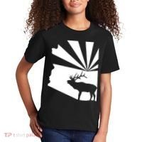 Arizona State Elk Hunting Kids T-Shirt thumb 2