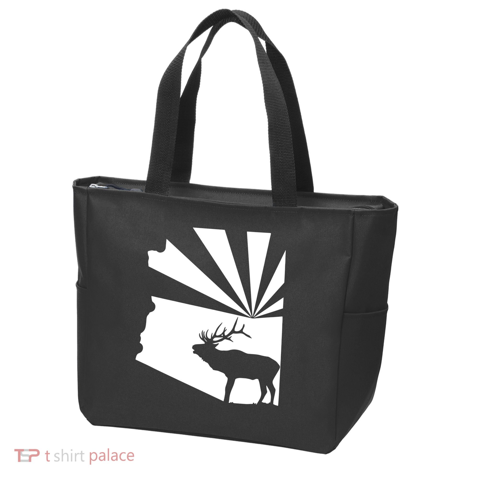 Arizona State Elk Hunting Tote Bag