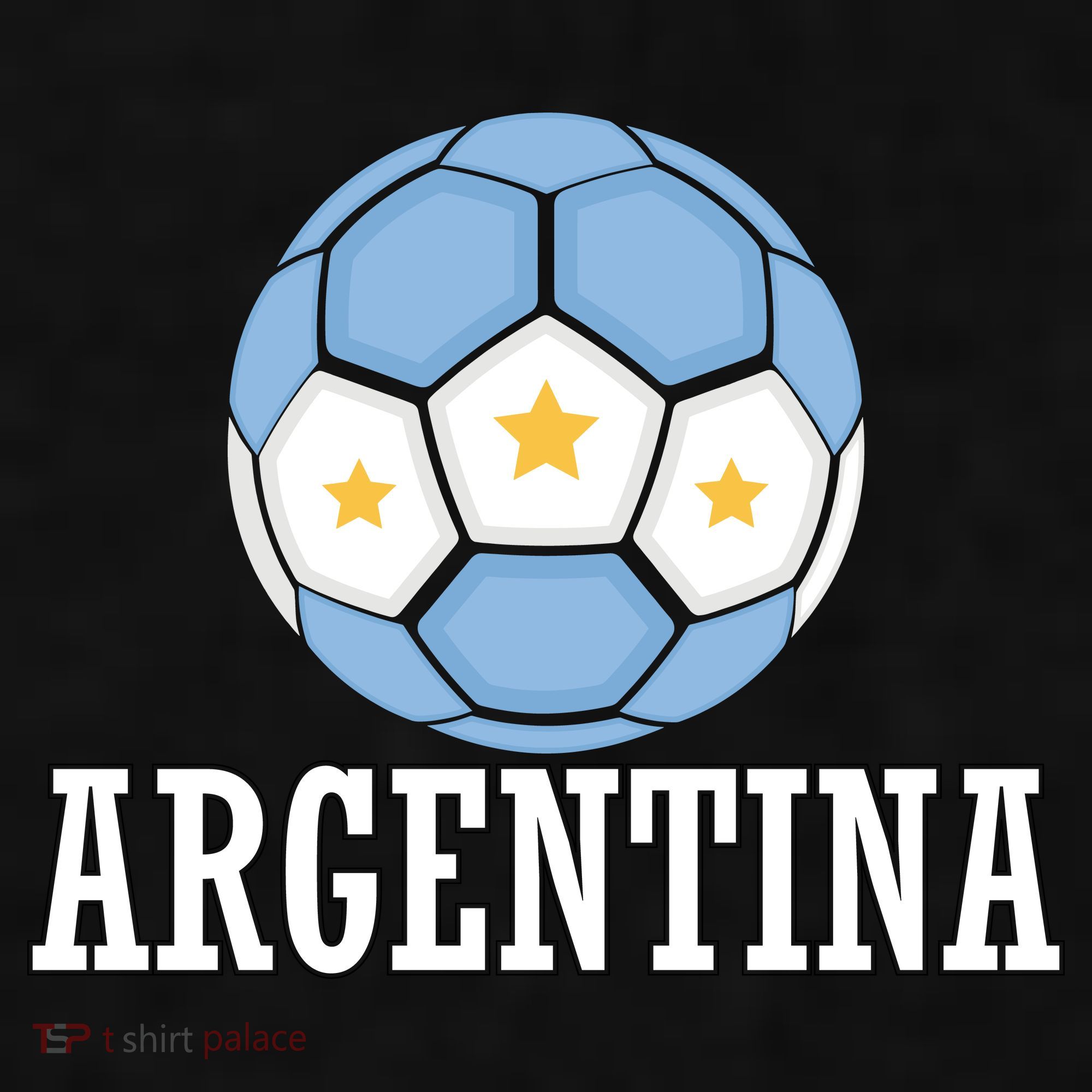 Argentina Soccer Fan Apparel Ladies PosiCharge Tri-Blend Wicking Tank