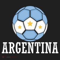 Argentina Soccer Fan Apparel Urban Oversized Heavyweight T-Shirt thumb 2