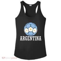 Argentina Soccer Fan Apparel Ladies PosiCharge Competitor Racerback Tank thumb 0