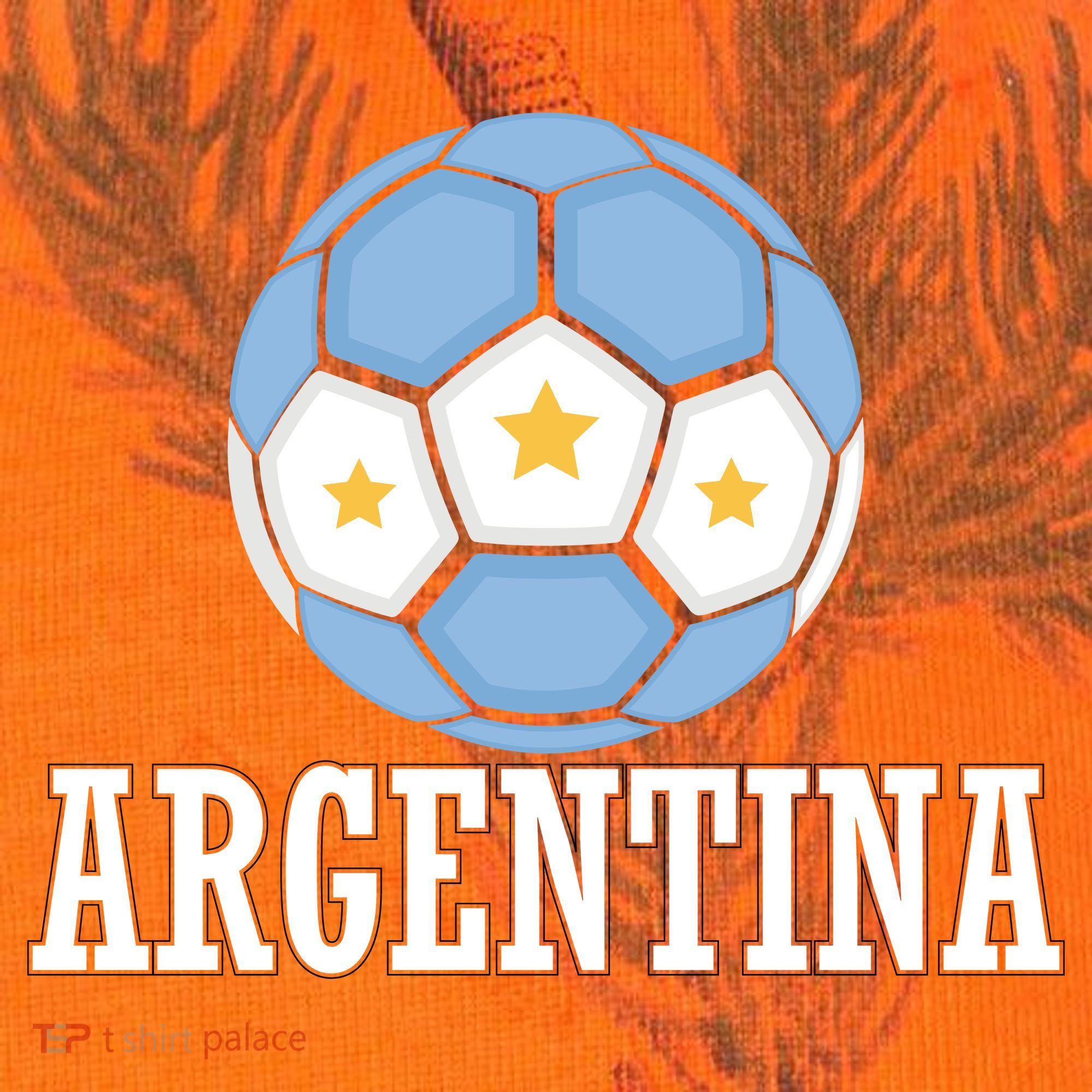 Argentina Soccer Fan Apparel Kati Licensed 12" Camo Cuffed Beanie