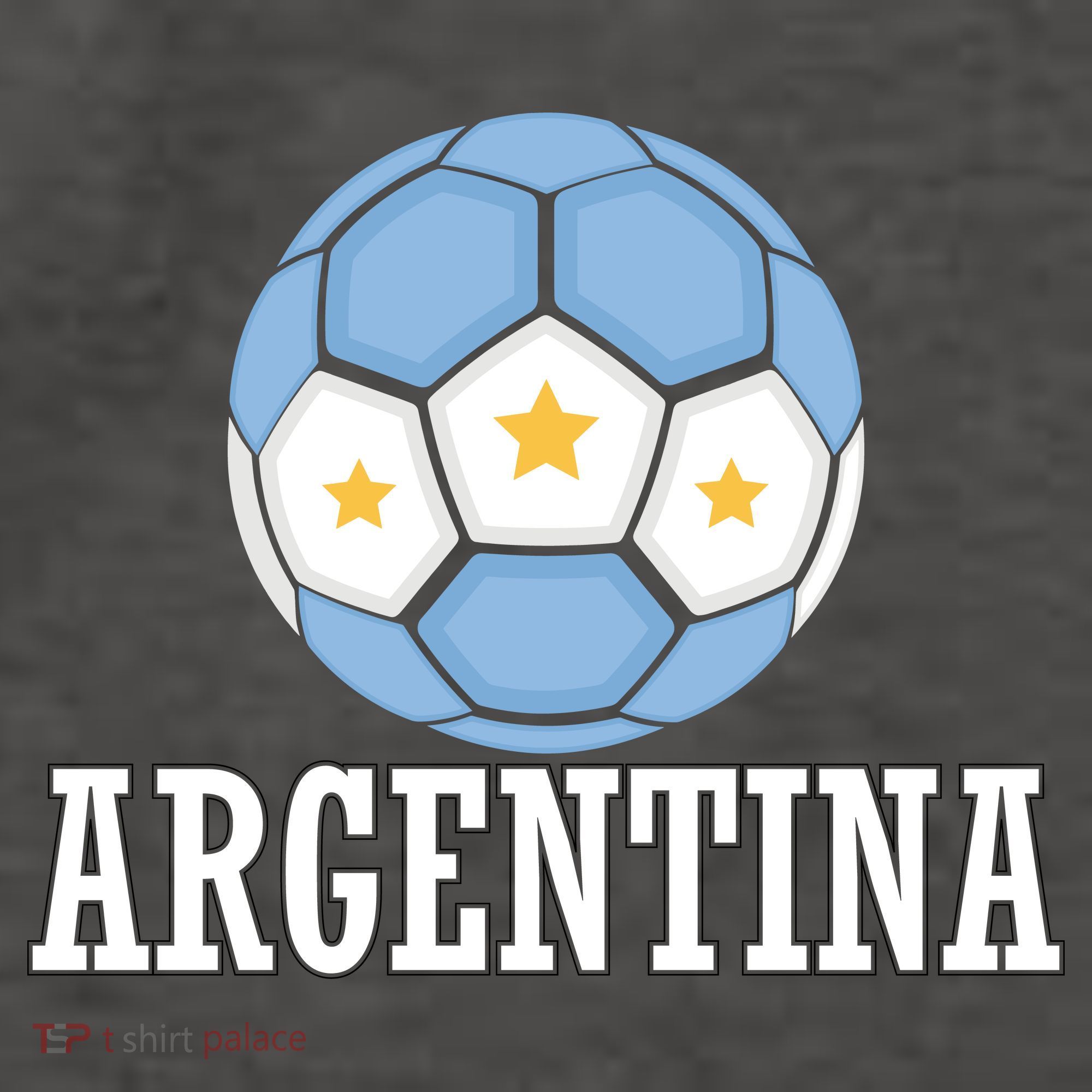Argentina Soccer Fan Apparel Vector Backpack