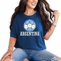 Argentina Soccer Fan Apparel Comfort Colors T-Shirt thumb 0