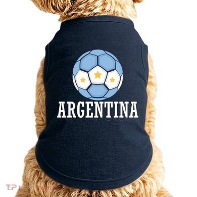 Argentina Soccer Fan Apparel Doggie Tank