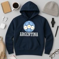 Argentina Soccer Fan Apparel Hoodie thumb 3
