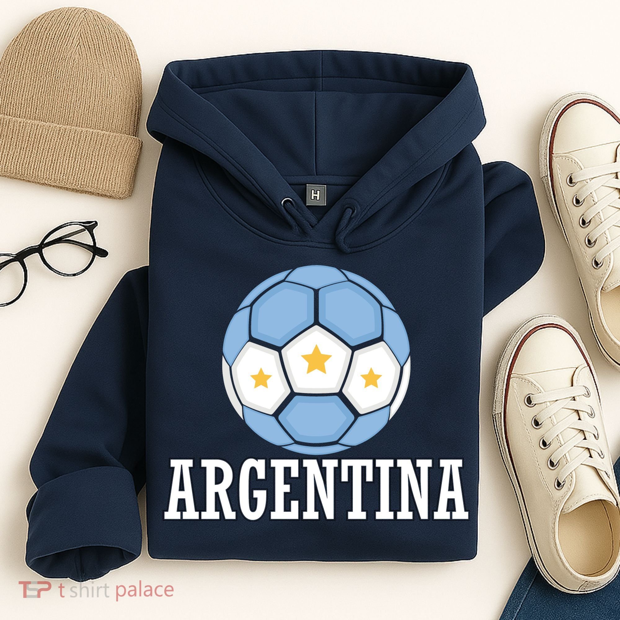 Argentina Soccer Fan Apparel Hoodie