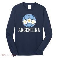 Argentina Soccer Fan Apparel Long Sleeve Shirt thumb 0
