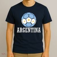 Argentina Soccer Fan Apparel T-Shirt thumb 3