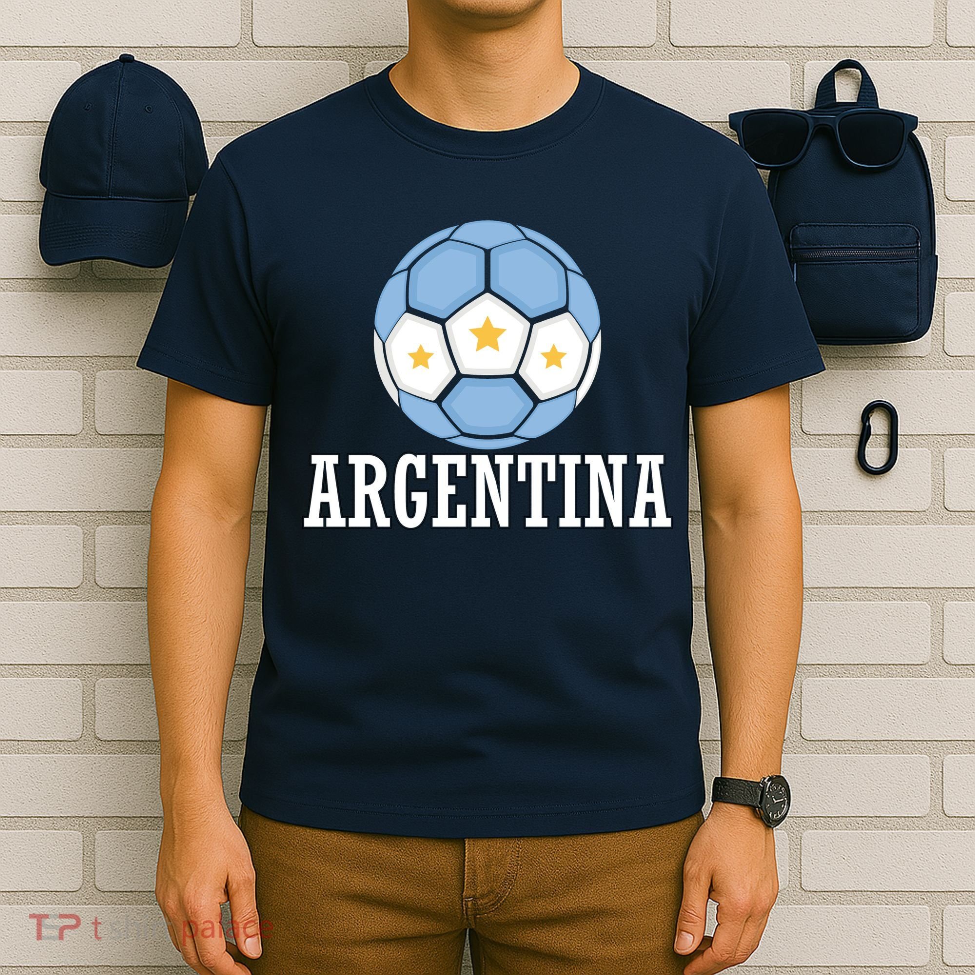 Argentina Soccer Fan Apparel T-Shirt