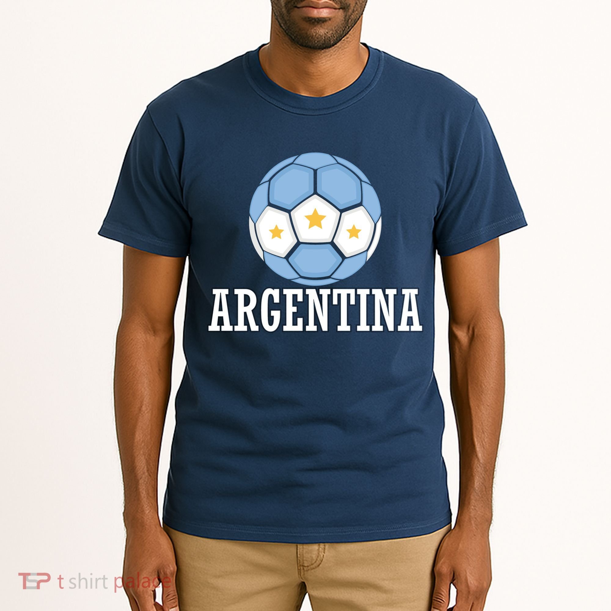 Argentina Soccer Fan Apparel Tall T-Shirt