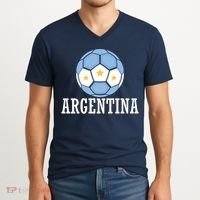 Argentina Soccer Fan Apparel V-Neck T-Shirt thumb 2