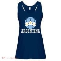 Argentina Soccer Fan Apparel Ladies Essential Flowy Tank thumb 0