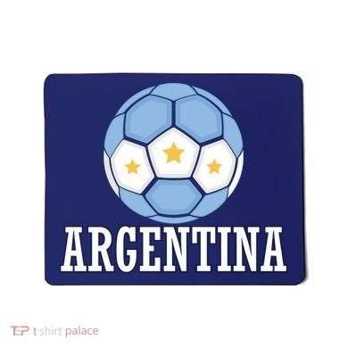Argentina Soccer Fan Apparel Mousepad