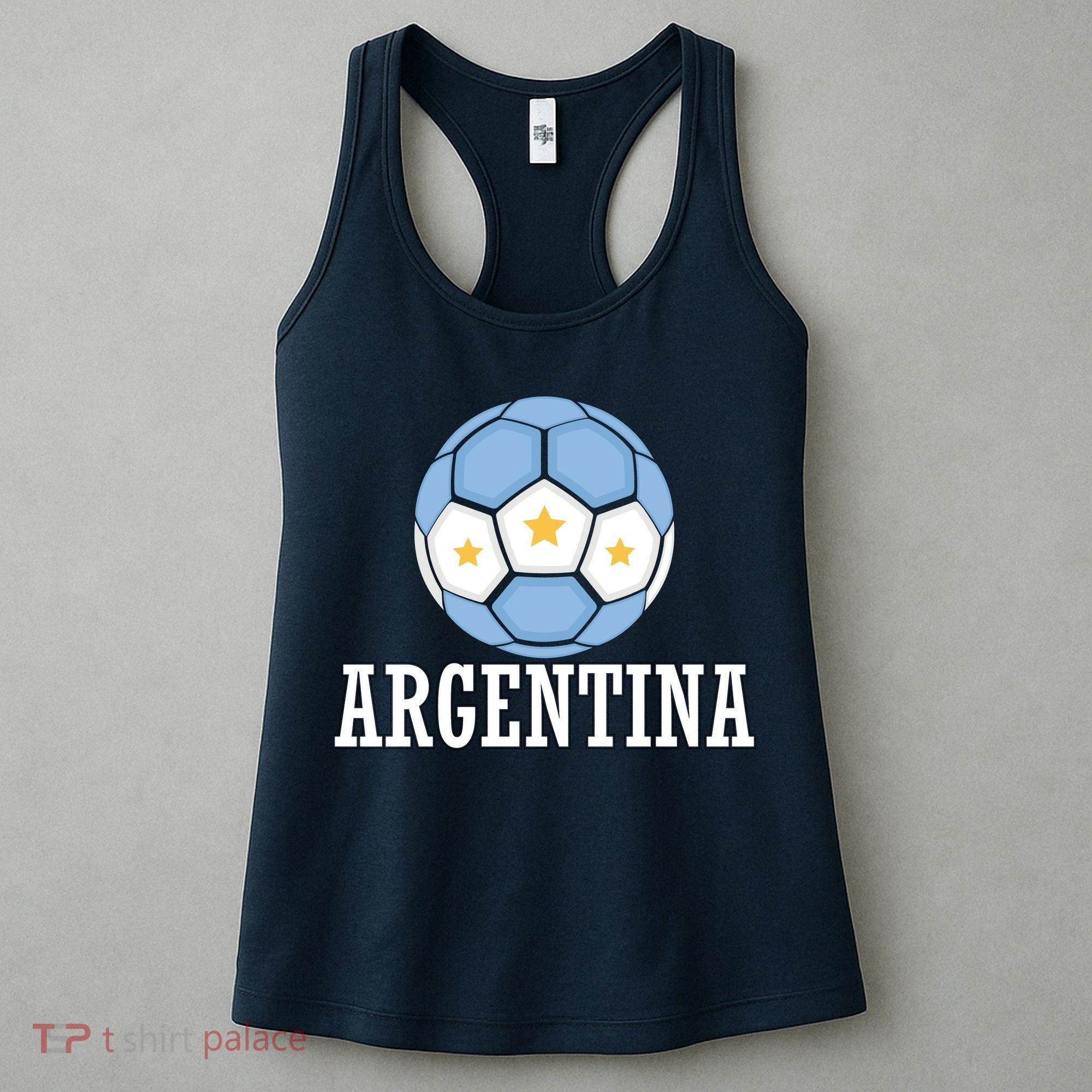 Argentina Soccer Fan Apparel Women's Tank Top