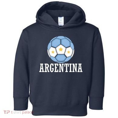 Argentina Soccer Fan Apparel Toddler Hoodie