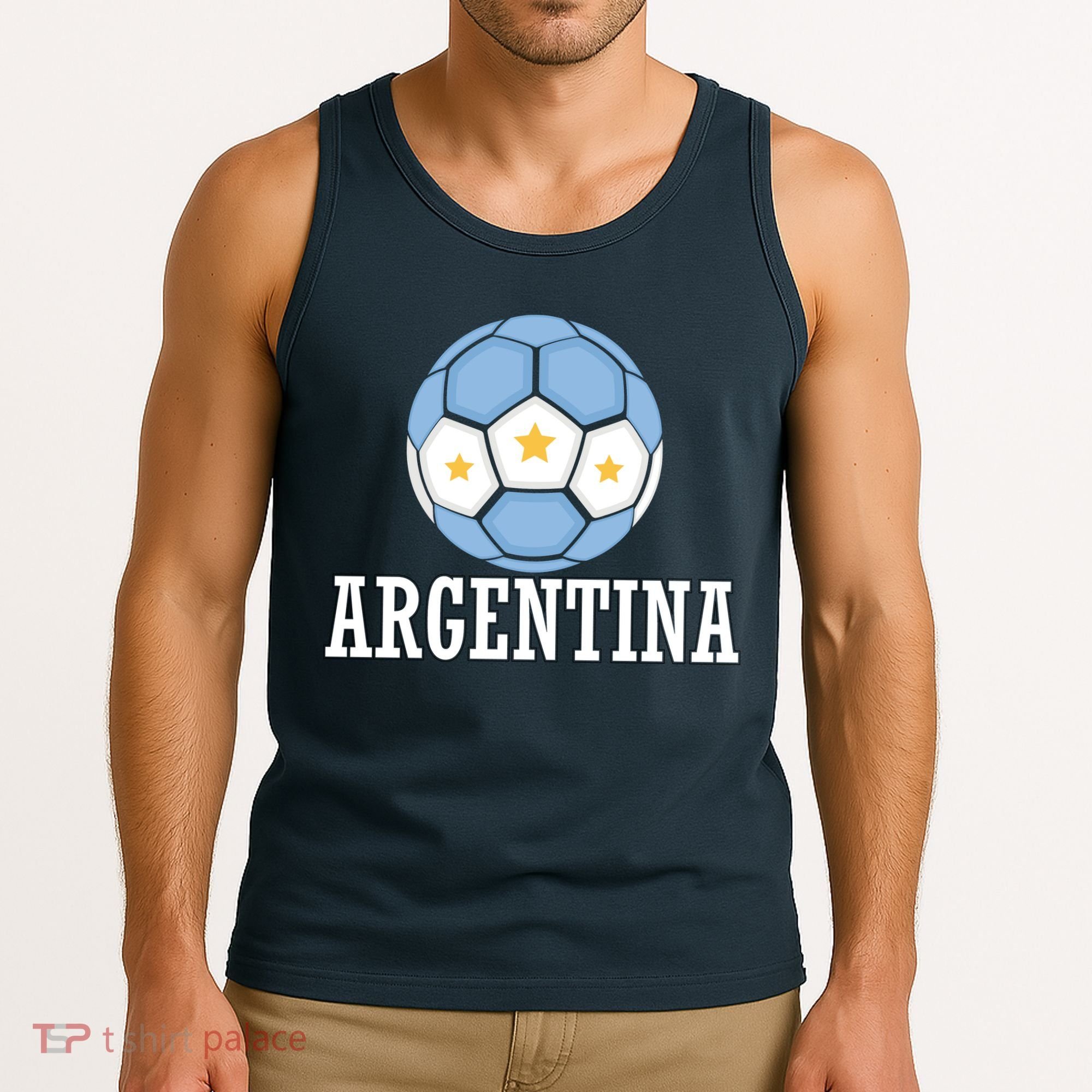 Argentina Soccer Fan Apparel Tank Top