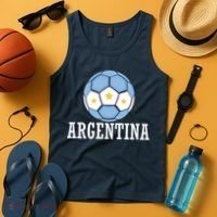 Argentina Soccer Fan Apparel Tank Top thumb 4