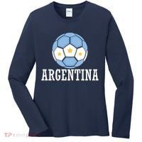 Argentina Soccer Fan Apparel Women's Long Sleeve Shirt thumb 0