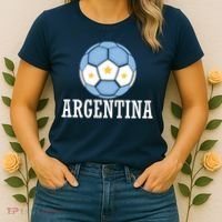 Argentina Soccer Fan Apparel Women's T-Shirt thumb 2
