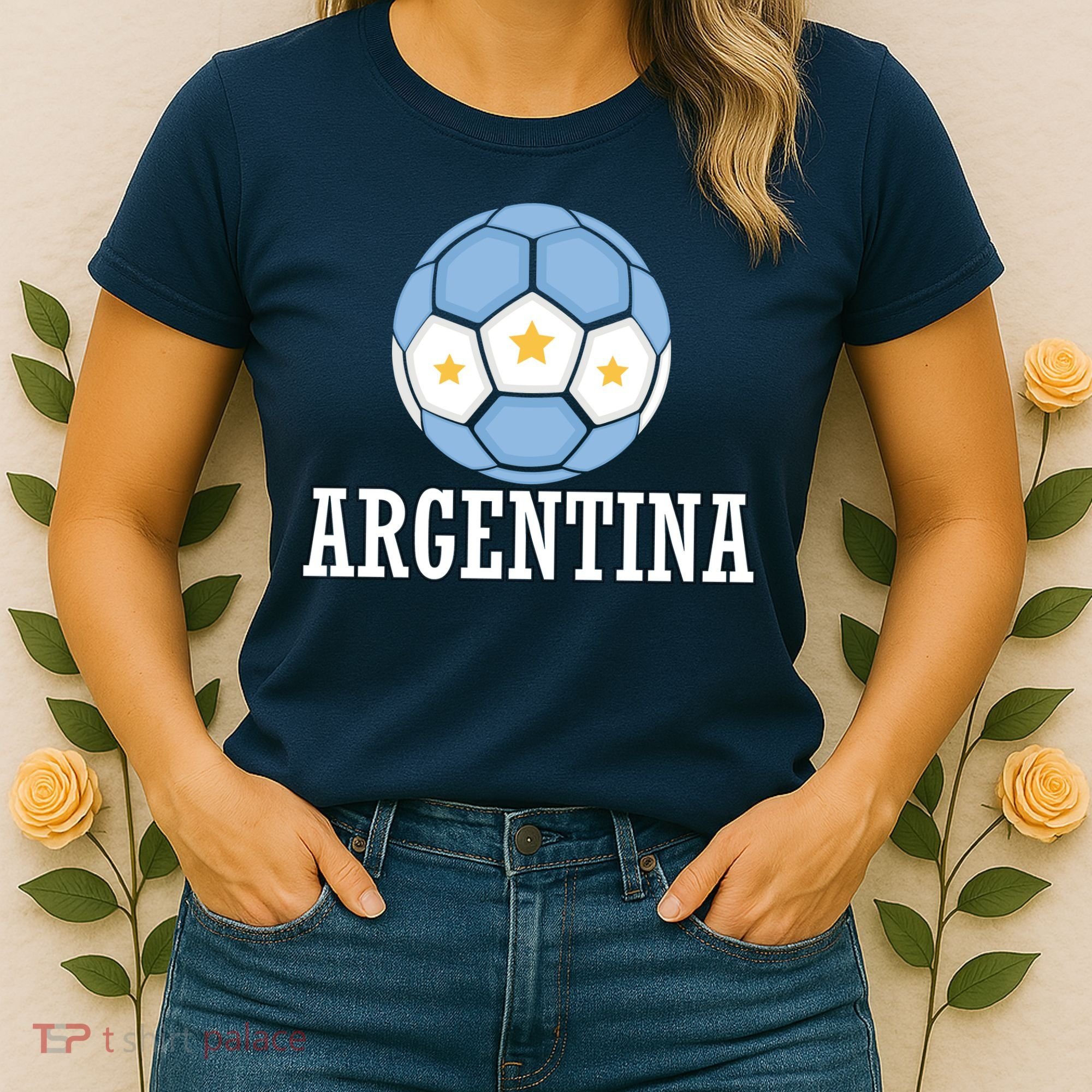 Argentina Soccer Fan Apparel Women's T-Shirt