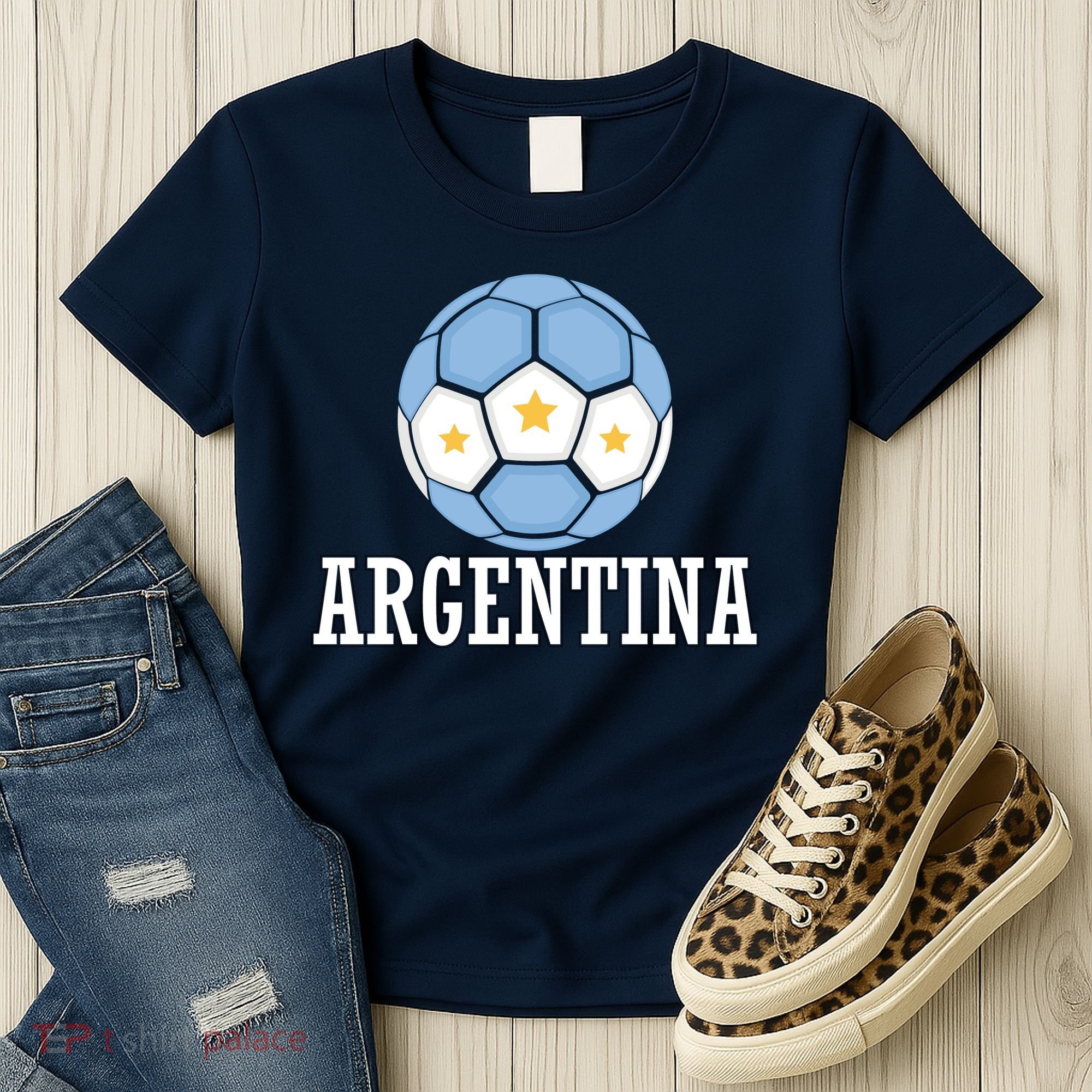 Argentina Soccer Fan Apparel Women's T-Shirt