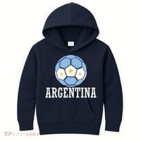 Argentina Soccer Fan Apparel Kids Hoodie thumb 0