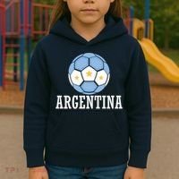 Argentina Soccer Fan Apparel Kids Hoodie thumb 3