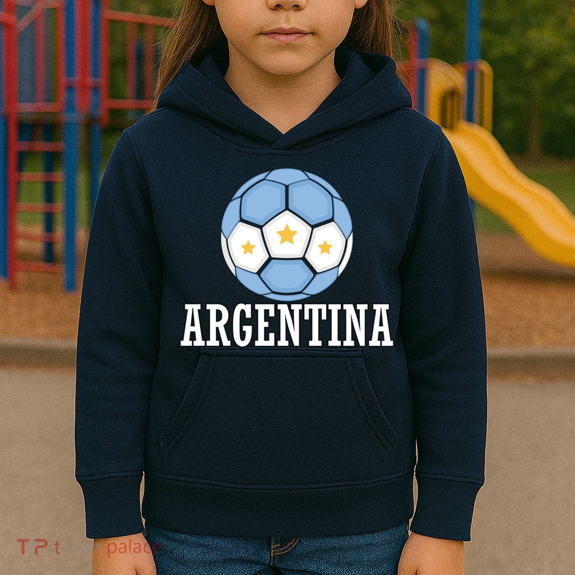 Argentina Soccer Fan Apparel Kids Hoodie