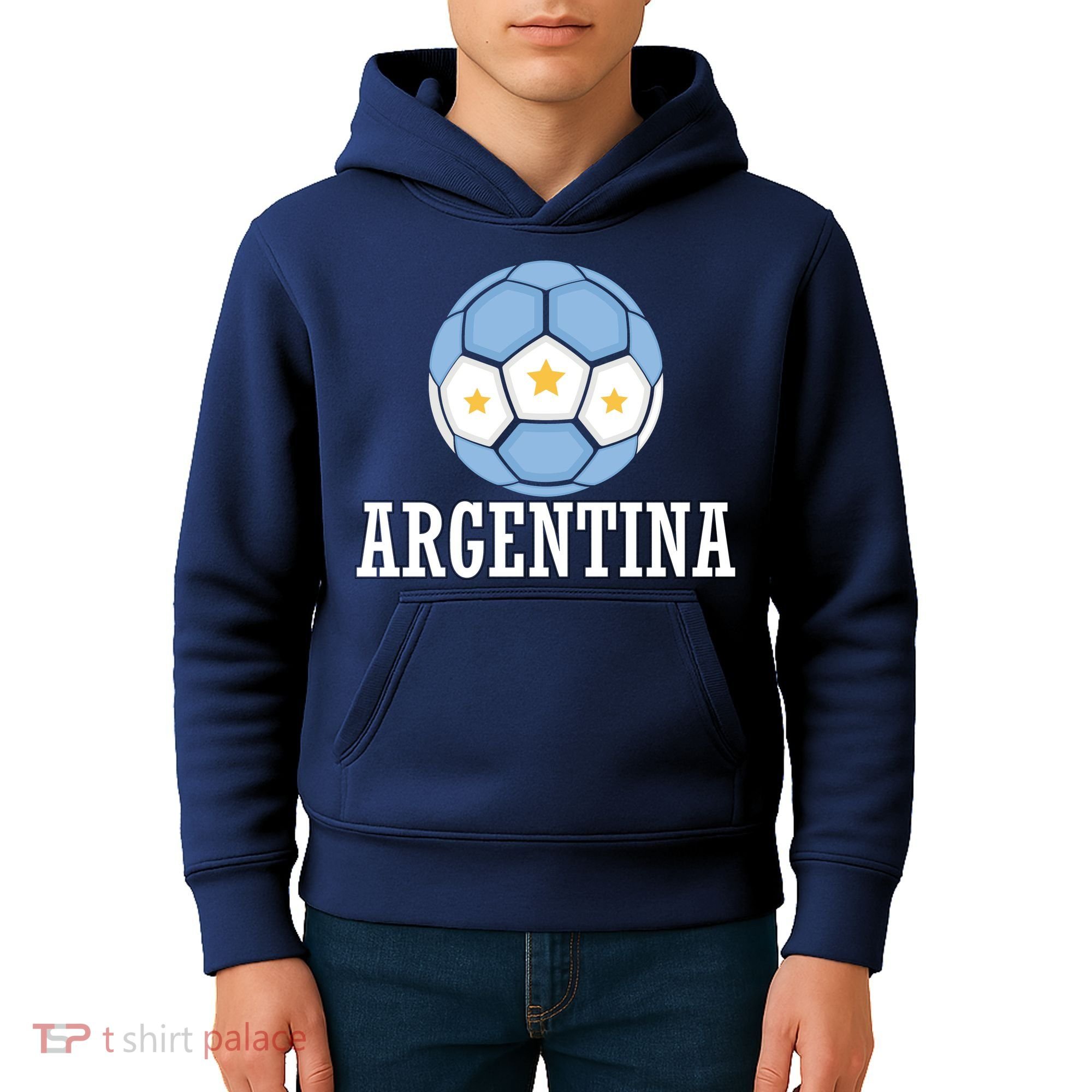 Argentina Soccer Fan Apparel Kids Hoodie