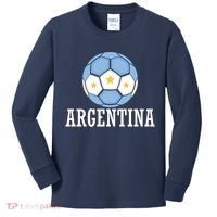 Argentina Soccer Fan Apparel Kids Long Sleeve Shirt thumb 0