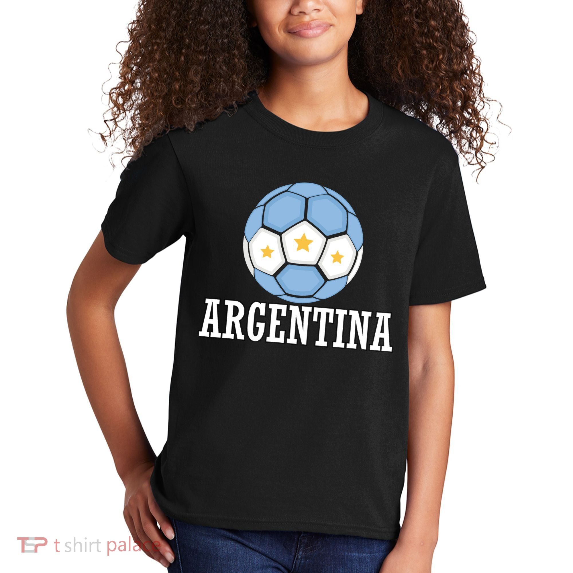 Argentina Soccer Fan Apparel Kids T-Shirt