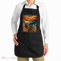 Artsy Scream For Giraffe Lovers Artistic Giraffe Apron thumb 2