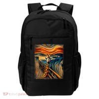 Artsy Scream For Giraffe Lovers Artistic Giraffe Backpack thumb 0
