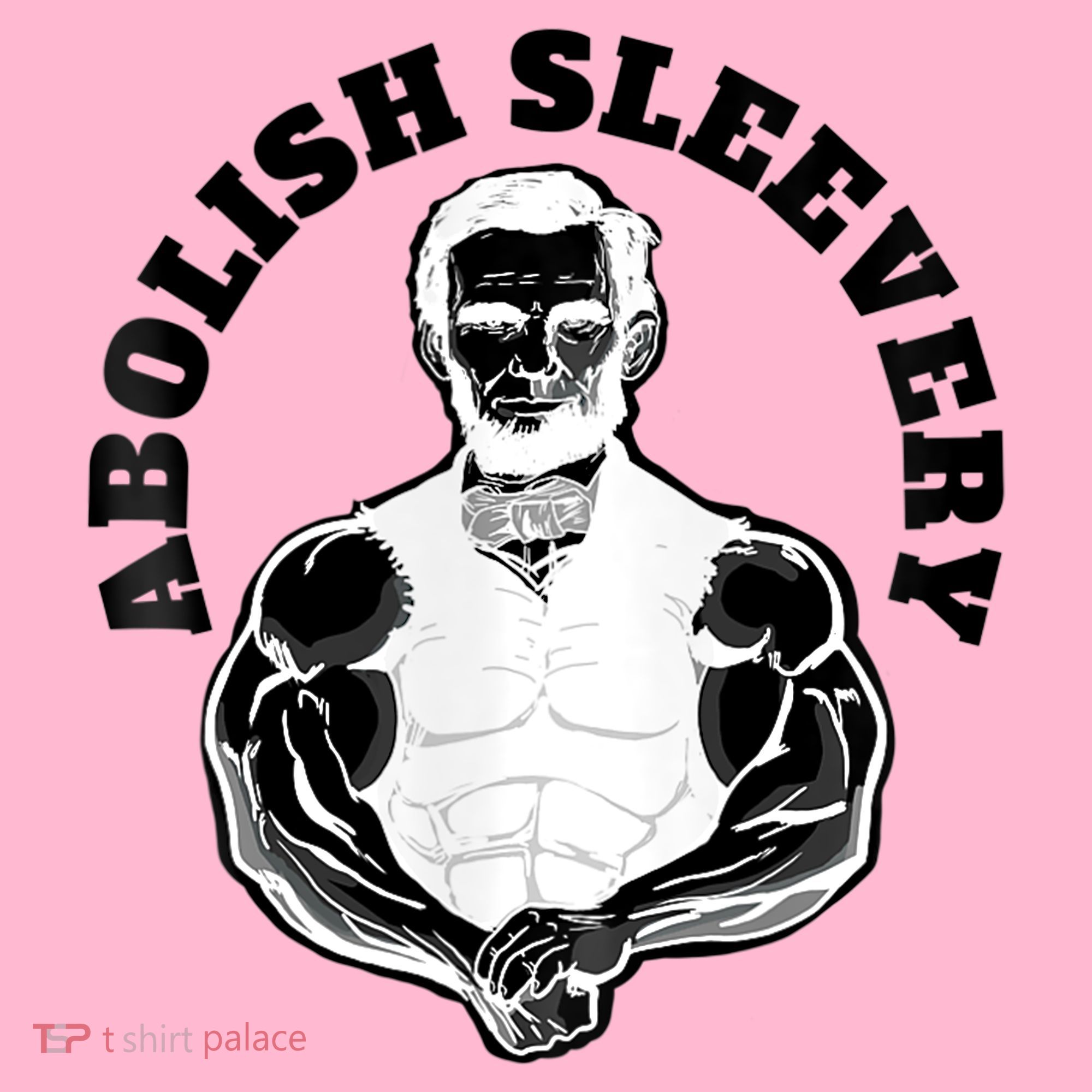 Abolish Sleevery Funny Abraham Lincoln Free The Sleeves Tank Top Coaster