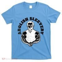 Abolish Sleevery Funny Abraham Lincoln Free The Sleeves Tank Top T-Shirt thumb 0