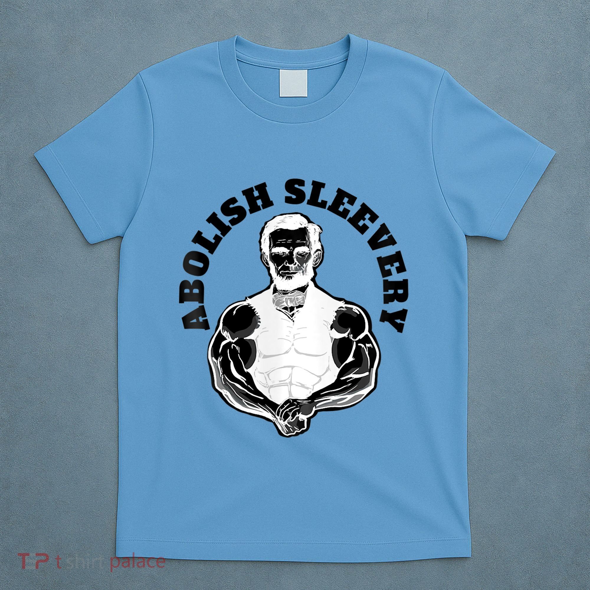 Abolish Sleevery Funny Abraham Lincoln Free The Sleeves Tank Top T-Shirt